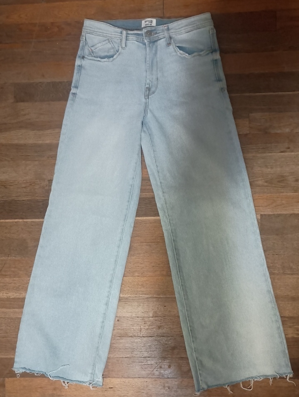 NWOT Kensie Jeans Vintage Luxe THE KAYA/Light Blue High Rise Wide Leg Sz 8/29